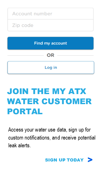 My ATX Water AustinTexas gov
